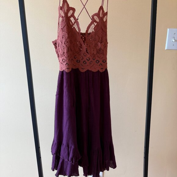 Free People One Adella Slip Dress - Picture 1 of 5